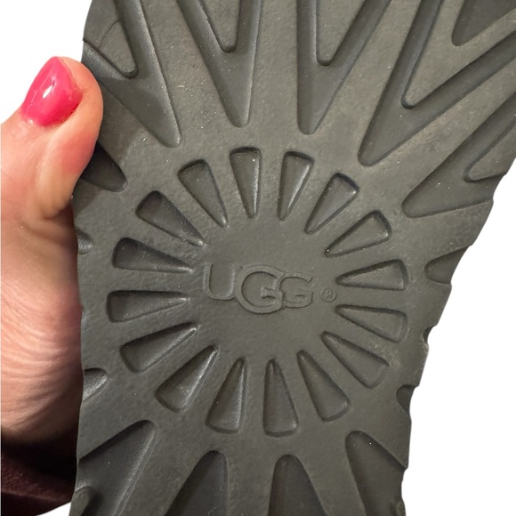 UGG Shala Genuine Calf Hair Wedge Boots Women's Size 9 - Picture 10 of 14